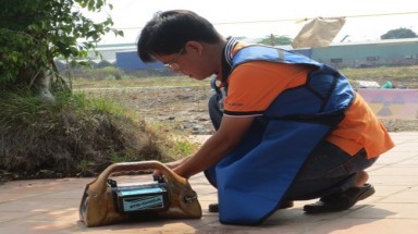   Vũng Tàu: Lắp đặt hệ thống giám sát một nguồn phóng xạ 
