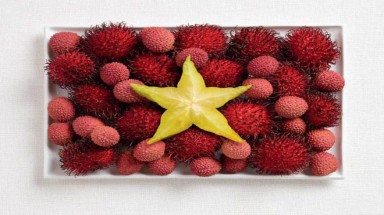   Độc đáo những lá cờ làm từ món ăn truyền thống