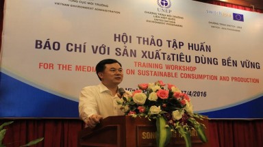  Nâng cao vai trò của báo chí, truyền thông với sản xuất và tiêu dùng bền vững