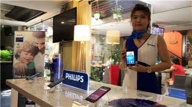  Philips Moblie giới thiệu công nghệ hiển thị SoftBlue trên màn hình smartphone