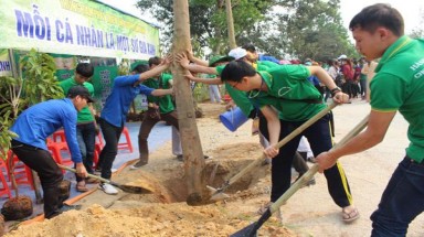  Hành trình trồng 1000 cây hoa ngọc lan tại các di tích đền, chùa: Đã trồng được 609 cây tại  8 tỉnh thành