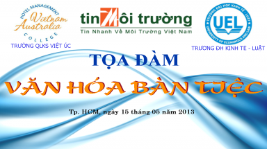   “Văn hóa bàn tiệc” tiếp tục đến với sinh viên