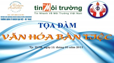  “Văn hóa bàn tiệc” đến với sinh viên Thủ Đức