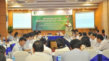  Hội thảo đóng góp ý kiến cho Dự thảo Luật Bảo vệ môi trường sửa đổi