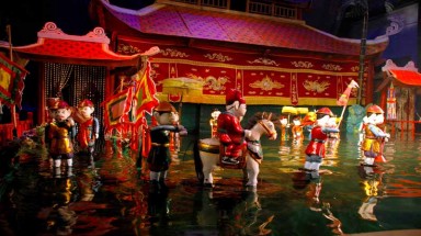  Múa rối nước  - thăng hoa trong từng đêm diễn