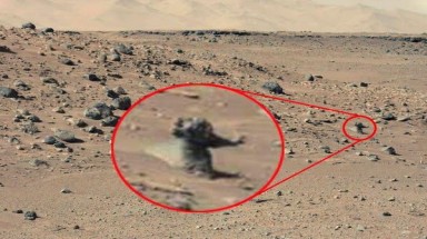  Tàu của NASA chụp được hình ảnh người trên sao Hỏa?