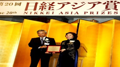  Bà Mai Kiều Liên được vinh danh trong lễ trao giải thưởng Nikkei Châu Á lần thứ 20