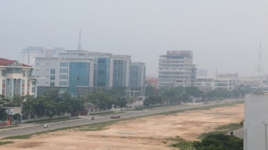  Huế chìm trong khói mù và mùi rơm cháy