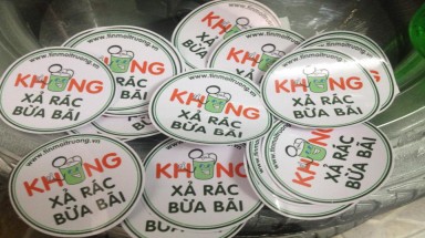  Công ty CP Truyền Thông IO ủng hộ dự án “Không xả rác bừa bãi”