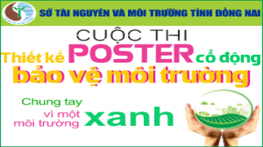  Thiết kế poster cổ động bảo vệ môi trường 2016