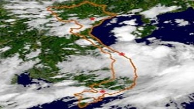  Xuất hiện áp thấp nhiệt đới trên biển Đông