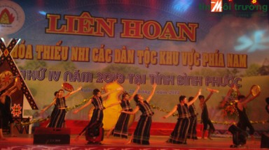   Liên hoan văn hóa thiếu nhi các dân tộc khu vực phía Nam lần IV năm 2013