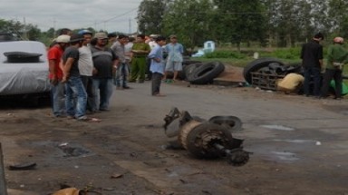  Nổ bình hơi tại TP.HCM, bé trai 13 tuổi thiệt mạng