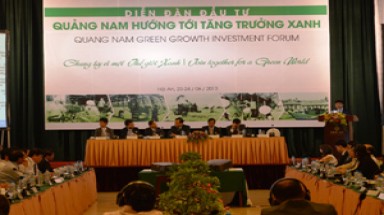    Quảng Nam hướng tới tăng trưởng xanh