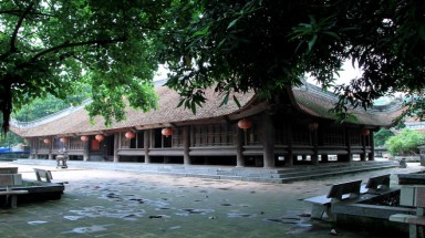   Ngôi đình dáng nhà sàn đẹp nhất miền Bắc