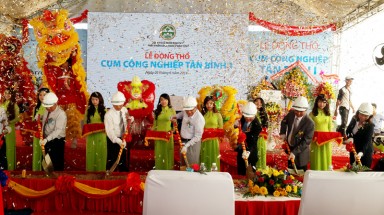 Động thổ cụm Công nghiệp chế biến thủy sản Tân Bình I
