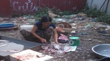  Hà Nam: Ô nhiễm ở khu thực phẩm Chợ Phủ Lý