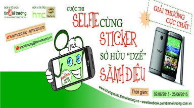 Cuộc thi Selfie cùng Sticker, Sở hữu “dzế” Sành điệu