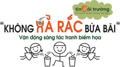  Cuộc vận động sáng tác tranh biếm họa “Không xả rác bừa bải” đã thành công trong lòng cộng đồng