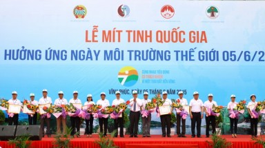  Lễ Mít tinh quốc gia hưởng ứng Ngày Môi trường thế giới (5/6)