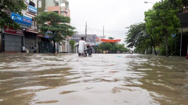  Mưa lớn gây ngập lụt thành phố Bắc Kạn, tỉnh Bắc Kạn