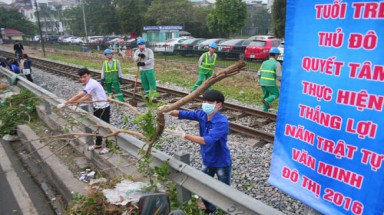  Chung tay vì một Thủ đô xanh, sạch, đẹp
