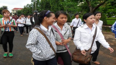 Thời tiết mát mẻ ở cả ba miền trong ngày thi đầu tiên đại học đợt II 