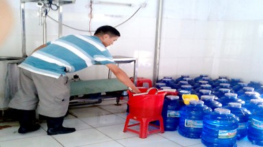 Mơ hồ chất lượng nước uống tinh khiết