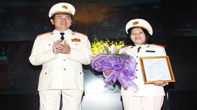  Lần đầu tiên có nữ Thiếu tướng Công an