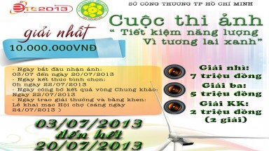  Thi ảnh “Tiết kiệm năng lượng vì tương lai xanh”.