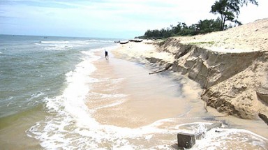   Quản lý xói lở bờ biển được xác định là nhiệm vụ thường xuyên 