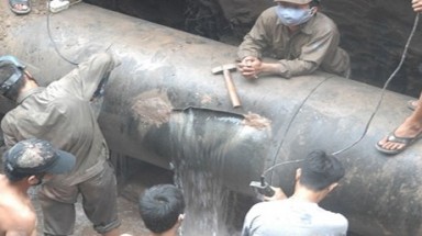  Câu chuyện vỡ đường ống nước sông Đà tái diễn lần thứ 9