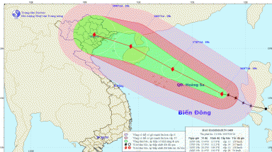  Dự báo bão số 2 đổ bộ vào Quảng Ninh- Hải Phòng