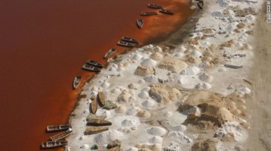 "Biển chết" ở Senegal