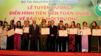Sẽ tuyên dương điển hình tiên tiến toàn quốc về bảo vệ môi trường giai đoạn 2011 - 2015