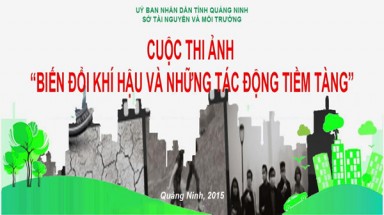  Thi ảnh "Biến đổi khí hậu và những tác động tiềm tàng"