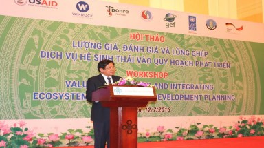  Hội thảo Lượng giá, đánh giá và lồng ghép dịch vụ hệ sinh thái vào quy hoạch phát triển