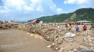 Trung Quốc: Lũ lụt ảnh hưởng đến 8 triệu người