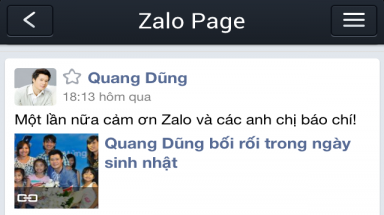   Quang Dũng lần đầu chia sẻ nhật ký ảnh