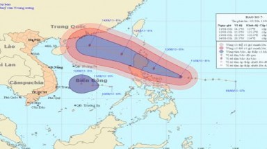   Siêu bão kèm áp thấp xuất hiện trên biển Đông, Tây Nguyên và Nam bộ mưa to