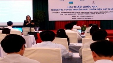     IAEA tuyên truyền về điện hạt nhân tại Ninh Thuận