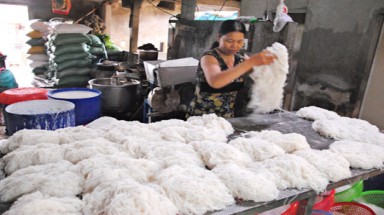  Nhiều làng bún sạch lao đao
