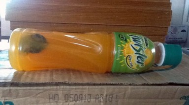  Vật thể lạ trong chai nước cam Twister của Pepsico 