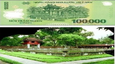  "Độc đáo" các địa danh in trên tiền Việt Nam
