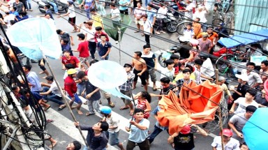  Chùm ảnh "Đội quân" cướp cô hồn gây náo loạn Sài Gòn