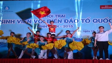  Bình Định: Khai mạc hội trại “Sinh viên với biển, đảo Tổ quốc”