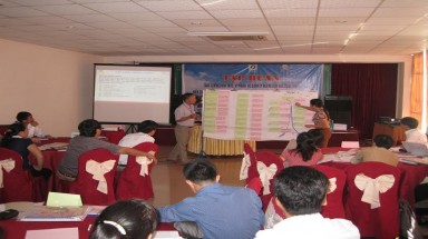  Tăng cường kiến thức, kỹ năng về quản lý rủi ro thiên tai dựa vào cộng đồng