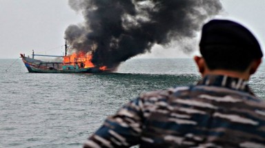  Indonesia đánh chìm 34 tàu cá nước ngoài