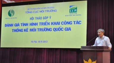 Hội thảo Đánh giá tình hình triển khai công tác thống kê môi trường quốc gia 