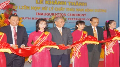  Bình Dương:Khánh thành nhà máy xử lý rác thải trị giá 480 tỷ đồng